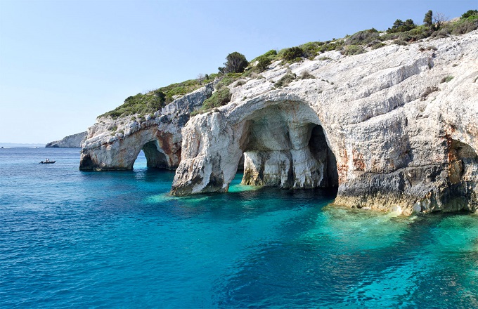 Blue Caves, Zakynthos Island, Greece